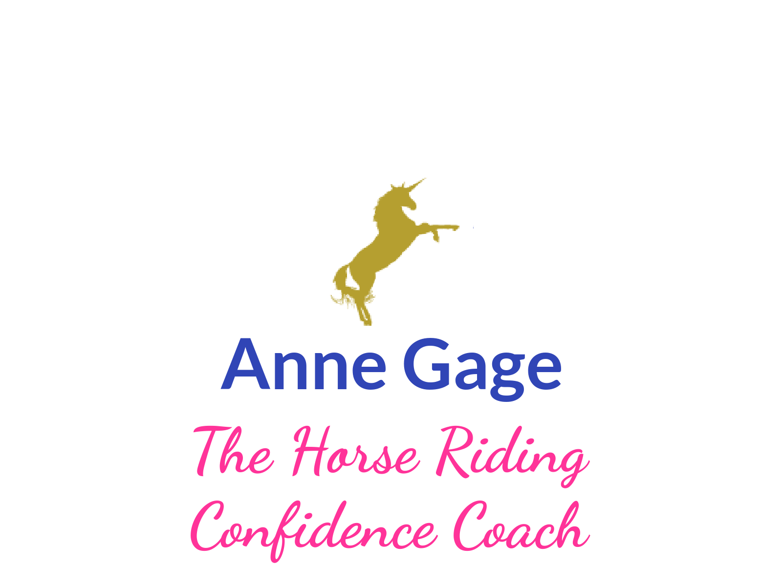 Anne Gage The Horse Riding Confidence Coach